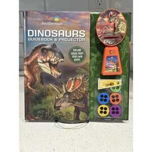 Smithsonian Kids Dinosaur Guidebook & Projector (Movie Theater Storybook) NEW